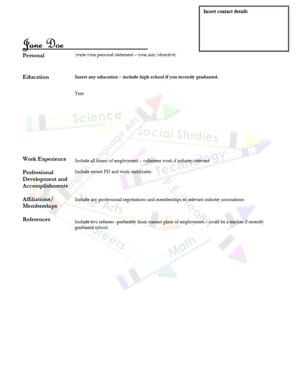 Resume Templates - Image 4